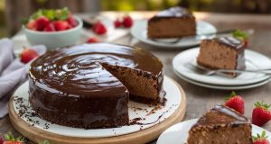 Scopri il dolce estivo che conquista tutti: torta al cioccolato senza cottura con solo 2 ingredienti!