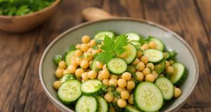Scopri perché la mia insalata di ceci e cetrioli è il pranzo rapido e salutare che non puoi perdere!