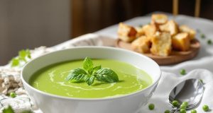 Scopri il velouté di piselli e menta: il segreto rinfrescante per un’estate indimenticabile!