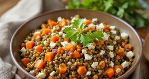 Scopri perché la zuppa di lenticchie verdi e feta affumicata riscalderà il tuo inverno!