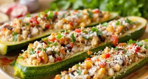 Scopri come sorprendere i tuoi ospiti con le courgettes farcite leggere che conquisteranno tutti!