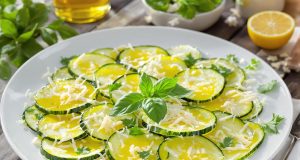 Scopri il carpaccio di zucchine più fresco dell’estate: pronto in 5 minuti per deliziare il tuo palato!