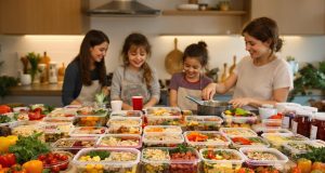 Batch cooking per la scuola: ecco come risparmiare tempo e stress in 5 semplici passi!