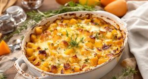 Ecco perché il gratin di zucca butternut con formaggio filante e erbe conquisterà tutti!