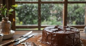 Il segreto del torta al cioccolato fondente che ti risolleva nei giorni di pioggia