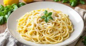 Pasta cremosa al limone e parmigiano: scopri la ricetta pronta in 15 minuti che ti stupirà!