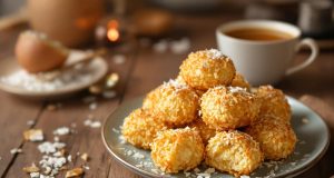 Roccherai di cocco: croccanti fuori, fondenti dentro! Ecco la ricetta che non puoi perderti!
