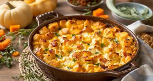 Scopri il gratin di zucca e formaggio: un abbraccio di sapori che scalda il cuore!