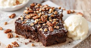 Scopri il segreto del brownies ultra fondante: cioccolato e noci pecan che ti conquisteranno!