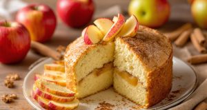 Scopri il segreto del dolce autunnale: torta invisibile di mele e cannella, leggera e irresistibile!
