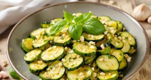 Scopri il segreto delle courgettes saltate al basilico fresco: pronte in 10 minuti e piene di sapore!