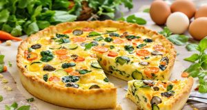 Scopri la quiche senza pasta ai legumi: zero sprechi, 100% sapore e creatività in cucina!