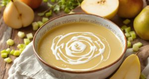 Scopri la sorprendente ricetta del velouté di pera e sedano: un abbinamento da non perdere!