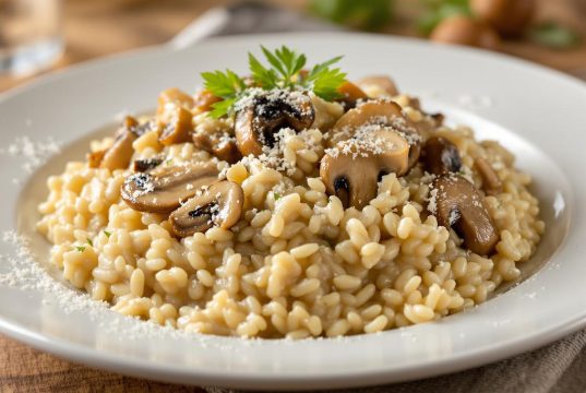 Scopri perché il risotto ai funghi ti conquisterà al primo assaggio: ricetta e segreti da non perdere!