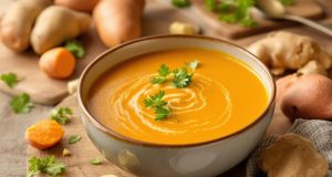 Scopri perché il vellutato di patate dolci e zenzero è il comfort food che ti riscalda senza appesantirti