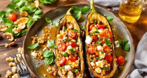 Scopri perché le aubergine farcite con feta e miele ti sorprenderanno: un abbinamento unico da provare!